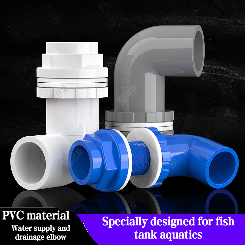 Aquarium Fish Long - Raccord coudé à 90 degrés en