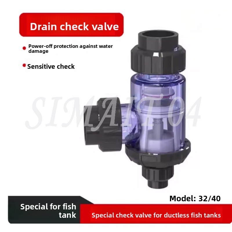 Fish Tank Filter - Clapet anti-retour pour aquarium, valve unidirectionnelle