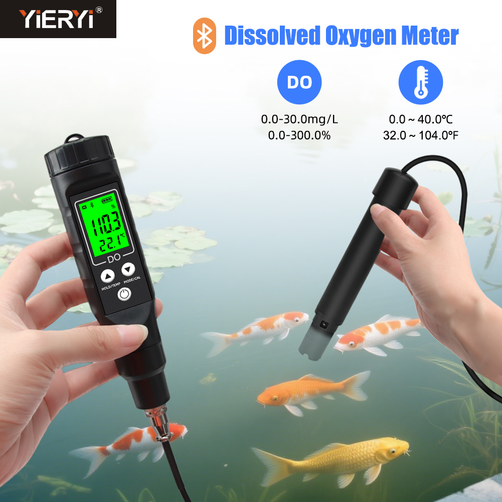 Aquarium Fish In Online - Yieryi compteur d'oxygène dissous intelligent avec