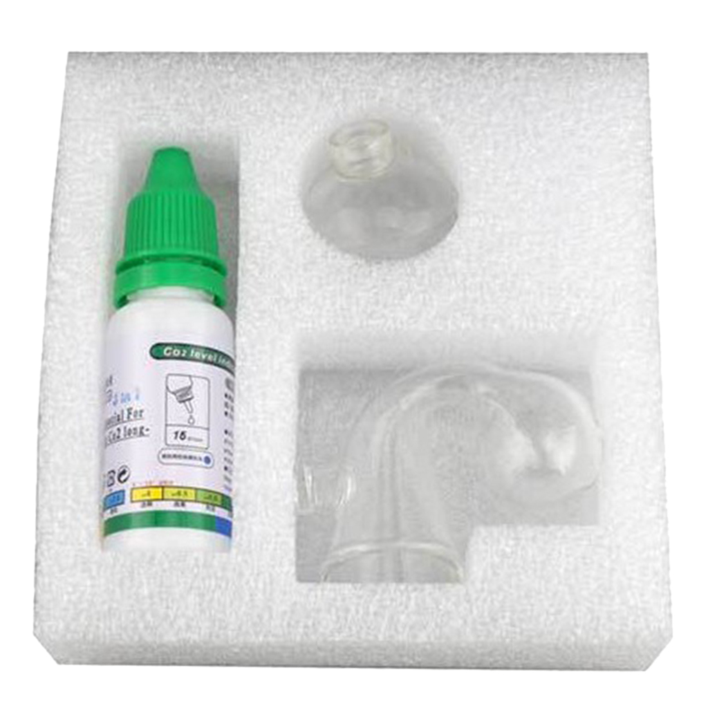 Aquarium Fish Long - Indicateur de CO2 pour aquarium, solution