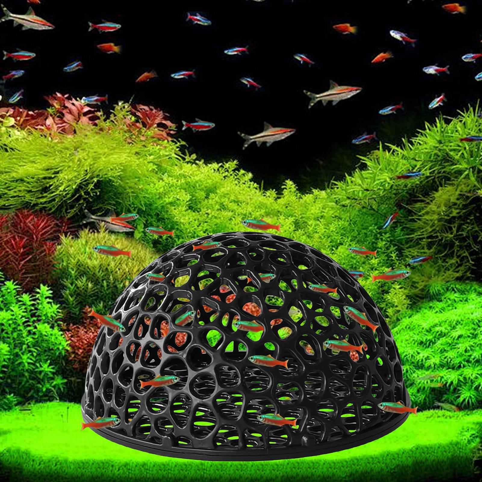 Aquarium Fish Hiding Spot - Cave pour crevettes d'aquarium, mini-abri poreux