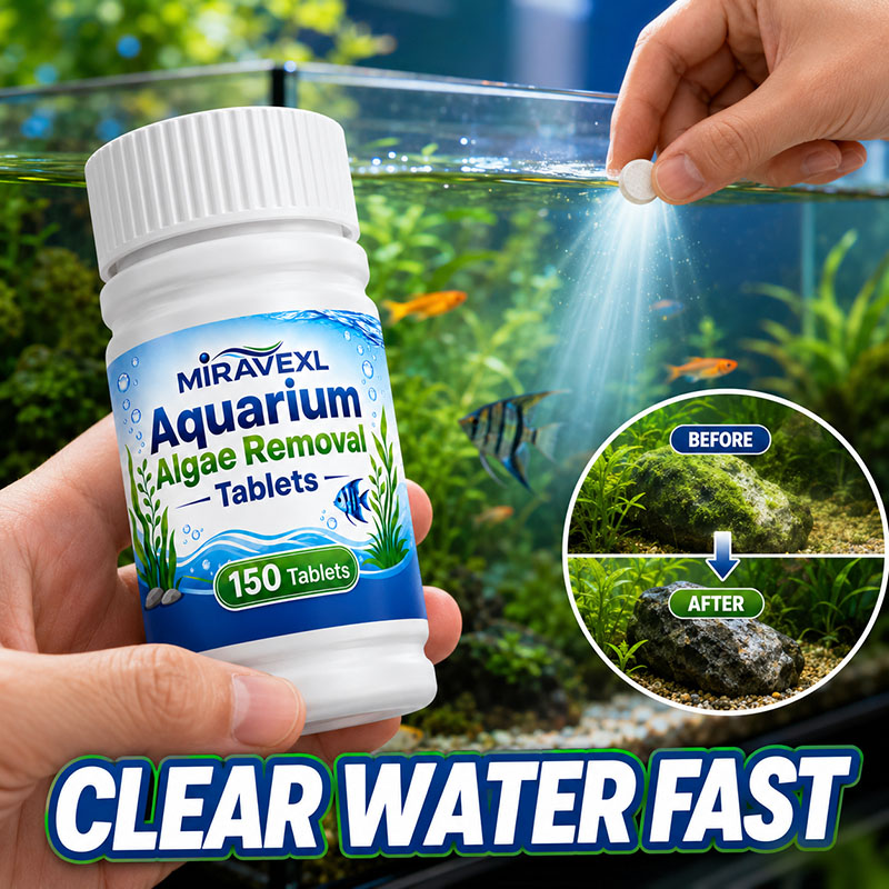 Aquarium Fishing - MIRAVEXL 150 Comprimés pour l'élimination des