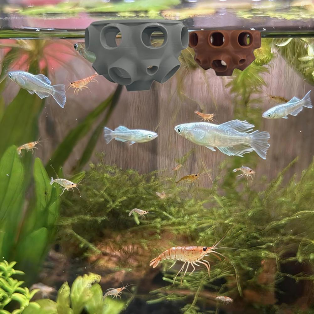 Aquarium Fish Hiding Spot - Grotte flottante d'aquarium imprimée en 3D,