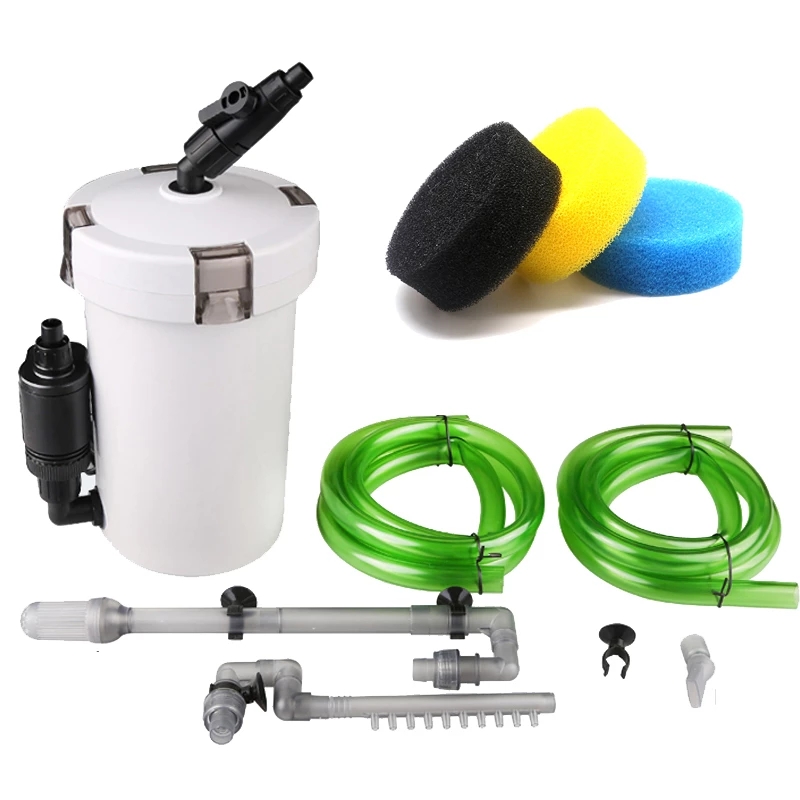 Aquarium Fishes - Filtre externe ultra-silencieux pour aquarium HW‑602B