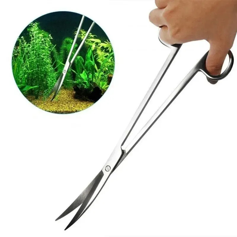 Aquarium Fish Long - Ciseaux d'aquarium, outil de nettoyage Extra