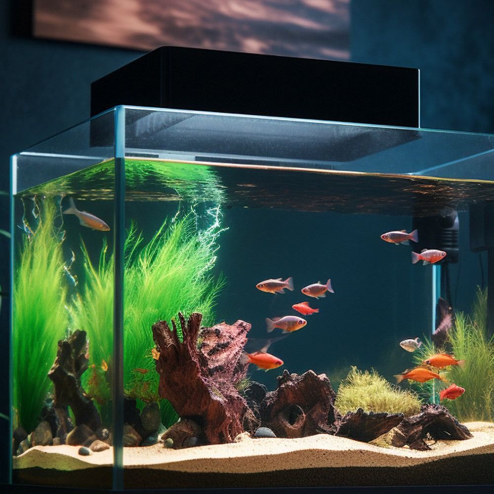 Couverture de réservoir à pois - Aquarium Fish Net avis et prix