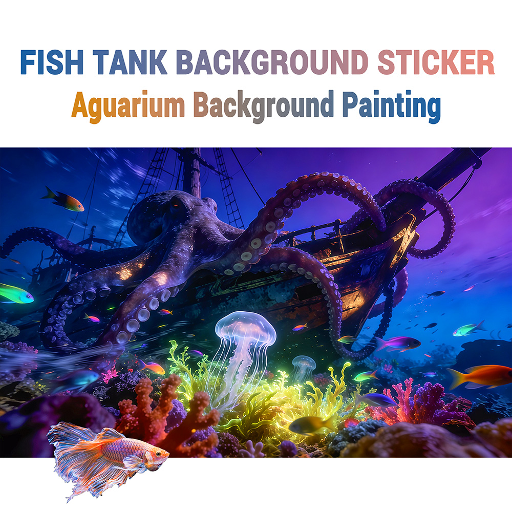 Autocollant de fond d'aquarium - Aquarium Fish Paradise avis et prix