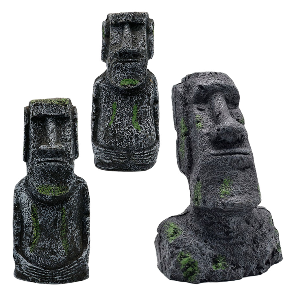 Statues Moai d'aquarium, ornem - Aquarium Fish Farm avis et prix