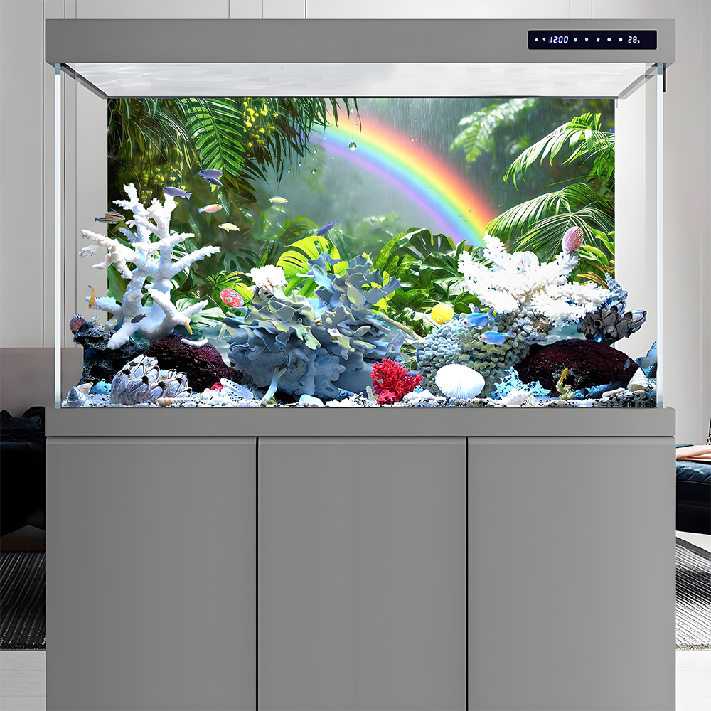 Rainforest Rainbow, peinture d - Aquarium Fish Rainbow avis et prix
