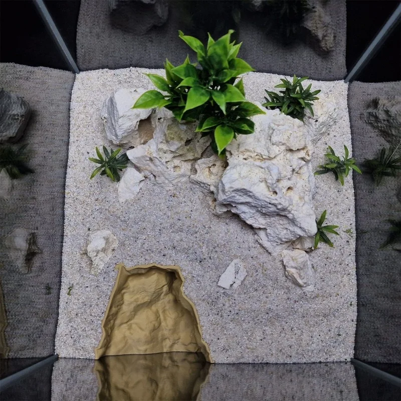 Cache pour animaux de compagni - Aquarium Fish Hide avis et prix