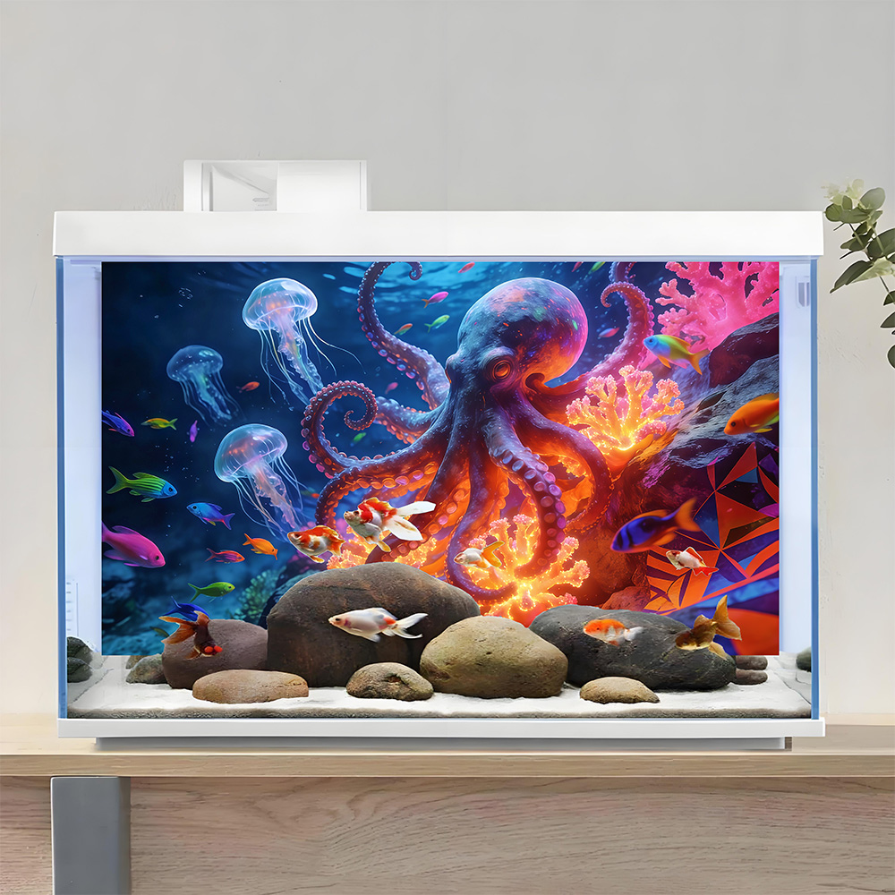 Autocollant de fond d'aquarium - Aquarium Fish Paradise avis et prix