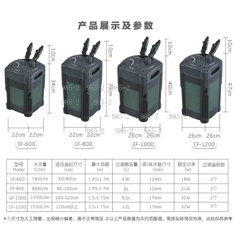 Filtre à cartouche ultra silen - Fish Tank Filter avis et prix