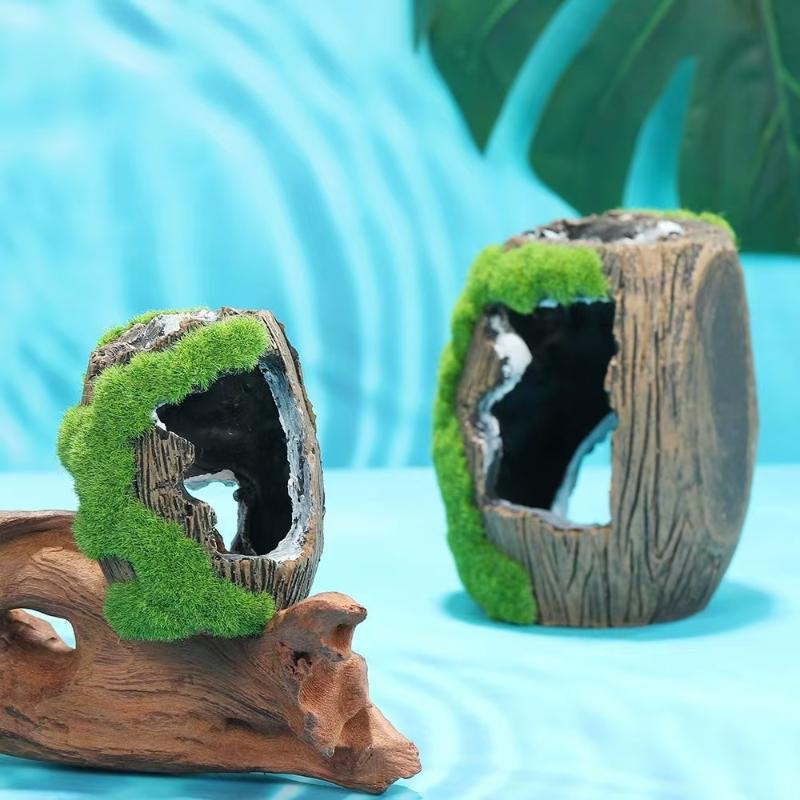 Décoration d'aquarium en résin - Aquarium Fish Hide avis et prix