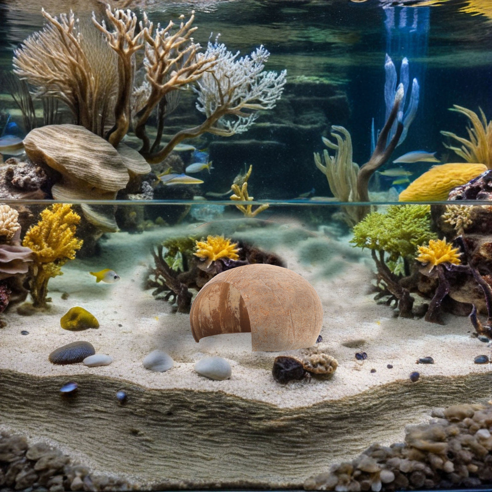2 Pièces Cachette pour poisson - Aquarium Fish Hiding Spot avis et prix