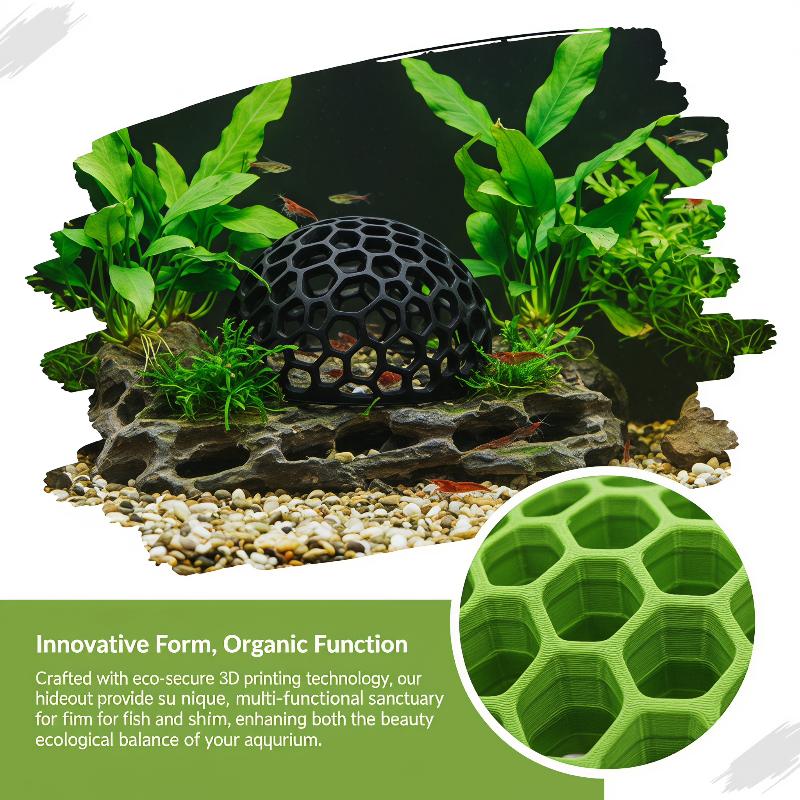 Caverne pour crevettes d'aquar - Aquarium Fish Hiding Spot avis et prix