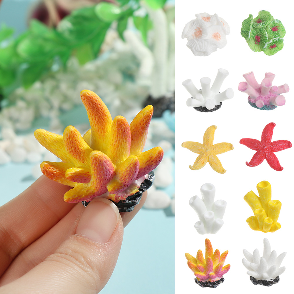 Ornements en résine d'étoile d - Aquarium Decoration Rock avis et prix