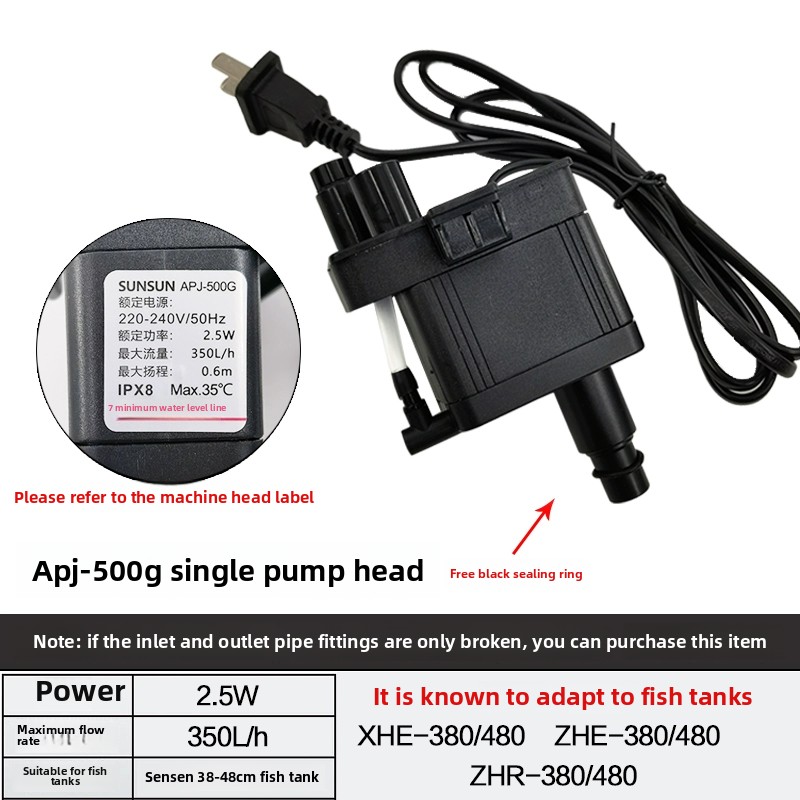Nouvelle pompe filtrante trois - Fish Tank Filter avis et prix