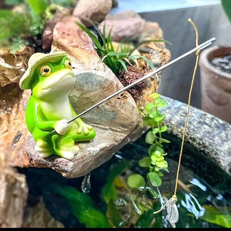 Statue de grenouille décorativ - Aquarium Fish To Buy avis et prix
