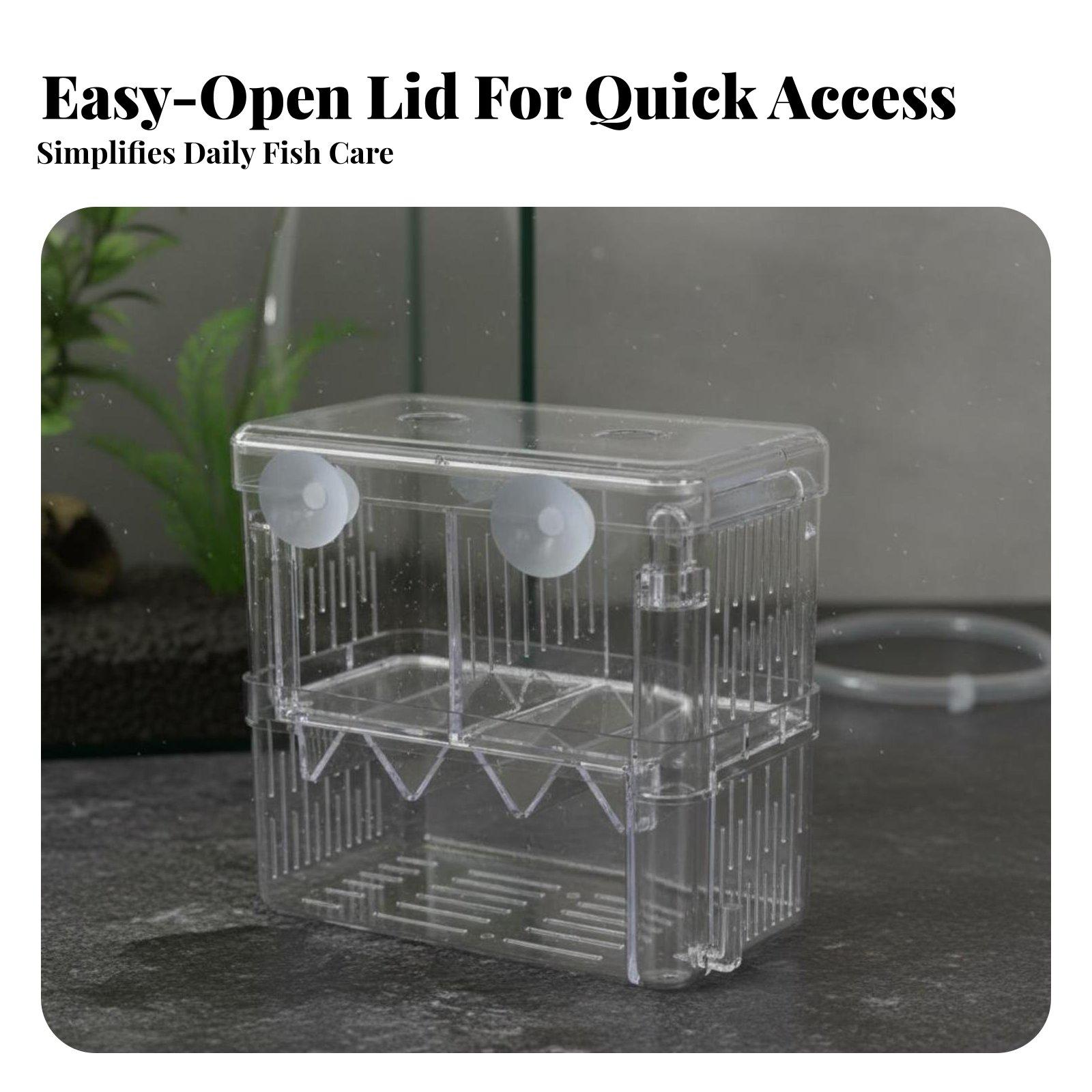 Bac d'élevage double couche po - Aquarium Fishes avis et prix