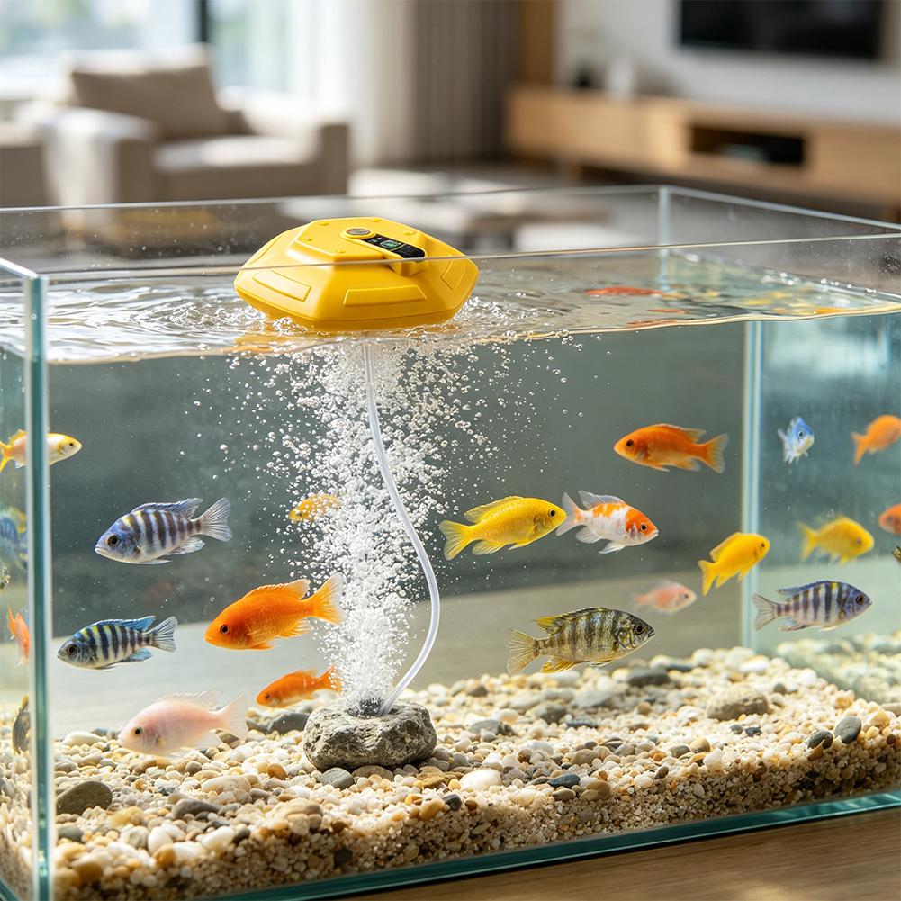 Pompe à oxygène sans fil recha - Aquarium Fish To Buy avis et prix