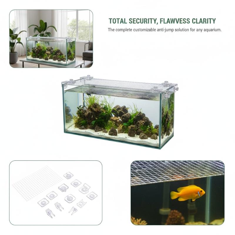 1 pièce Filet anti-évasion pou - Aquarium Fish Net avis et prix
