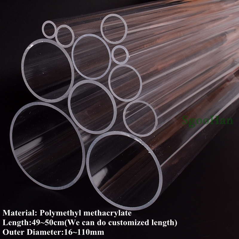2 pièces de tubes en plexiglas - Aquarium Fish Long avis et prix