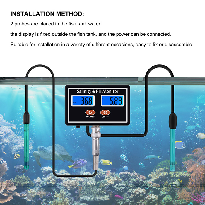 Moniteur de pH et de salinité  - Aquarium Fish In Online avis et prix