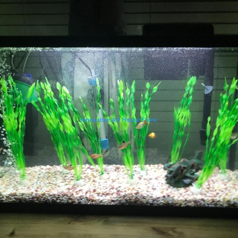 Feuilles plantes aquatiques E1 - Aquarium Fish Hiding Spot avis et prix