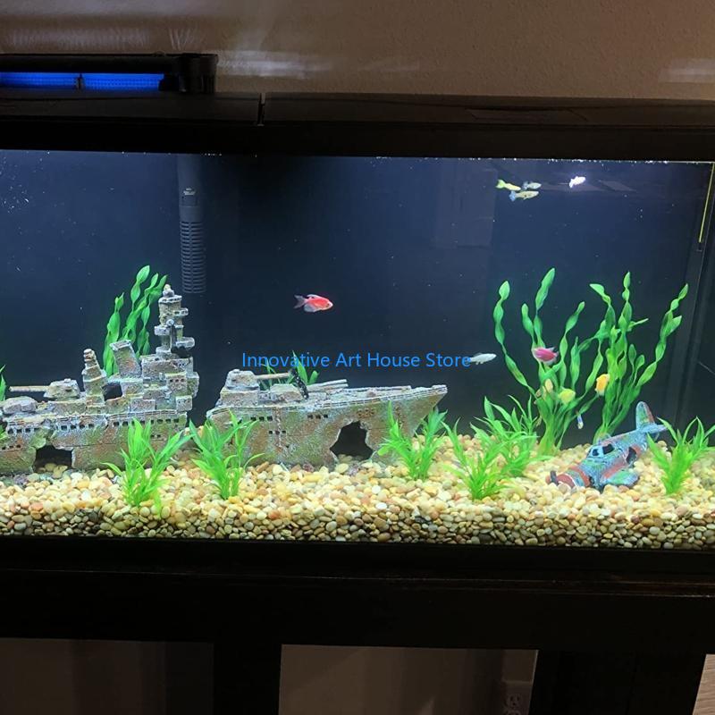 Feuilles plantes aquatiques E1 - Aquarium Fish Hiding Spot avis et prix