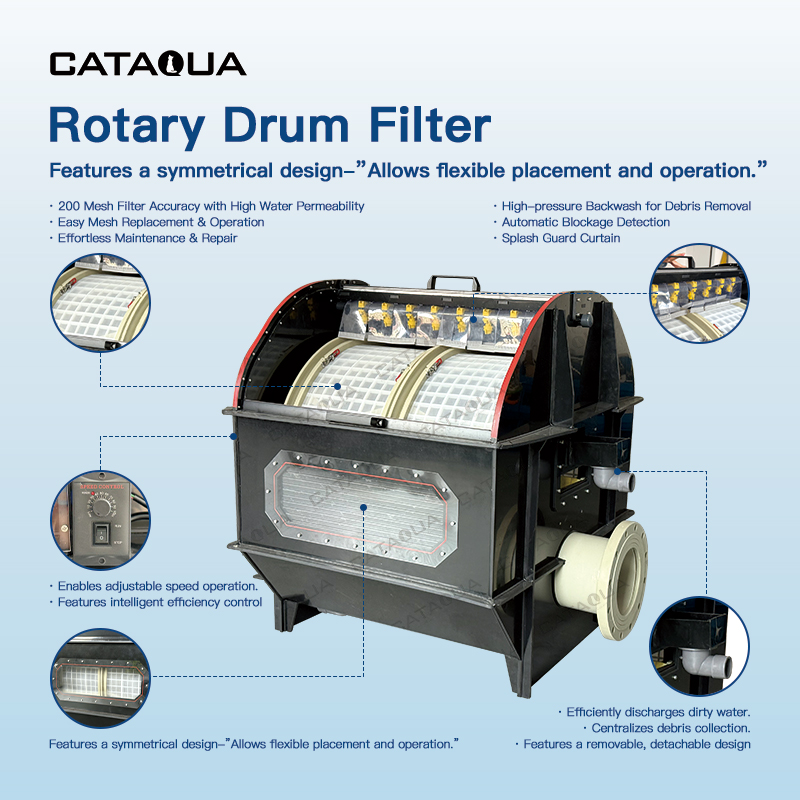 Filtre à tambour rotatif auton - Fish Tank Filter avis et prix