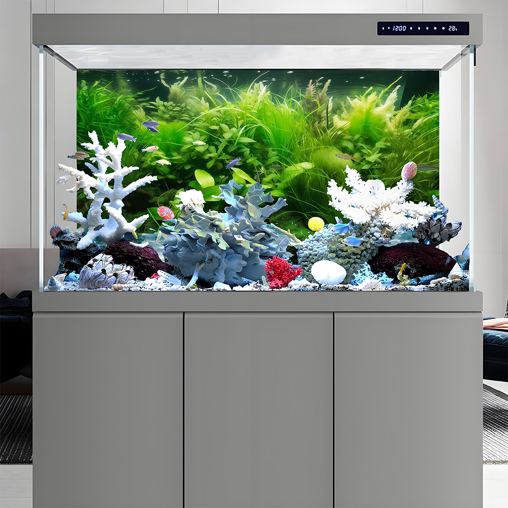 Water Grass Paradise, peinture - Aquarium Fish Paradise avis et prix