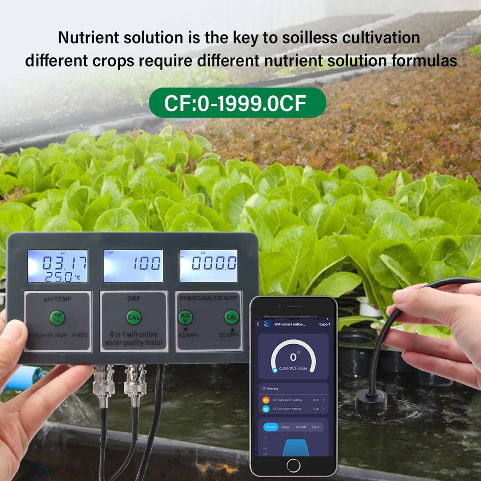 Mètre numérique WiFi PH ORP TD - Aquarium Fish In Online avis et prix