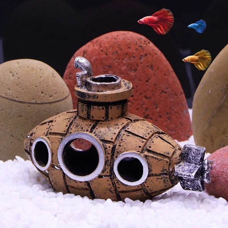 Ornements sous-marins en résin - Aquarium Fish Hide avis et prix