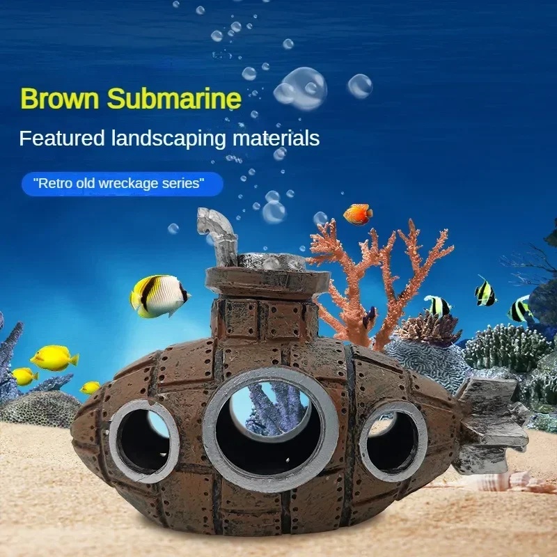 Ornements sous-marins en résin - Aquarium Fish Hide avis et prix