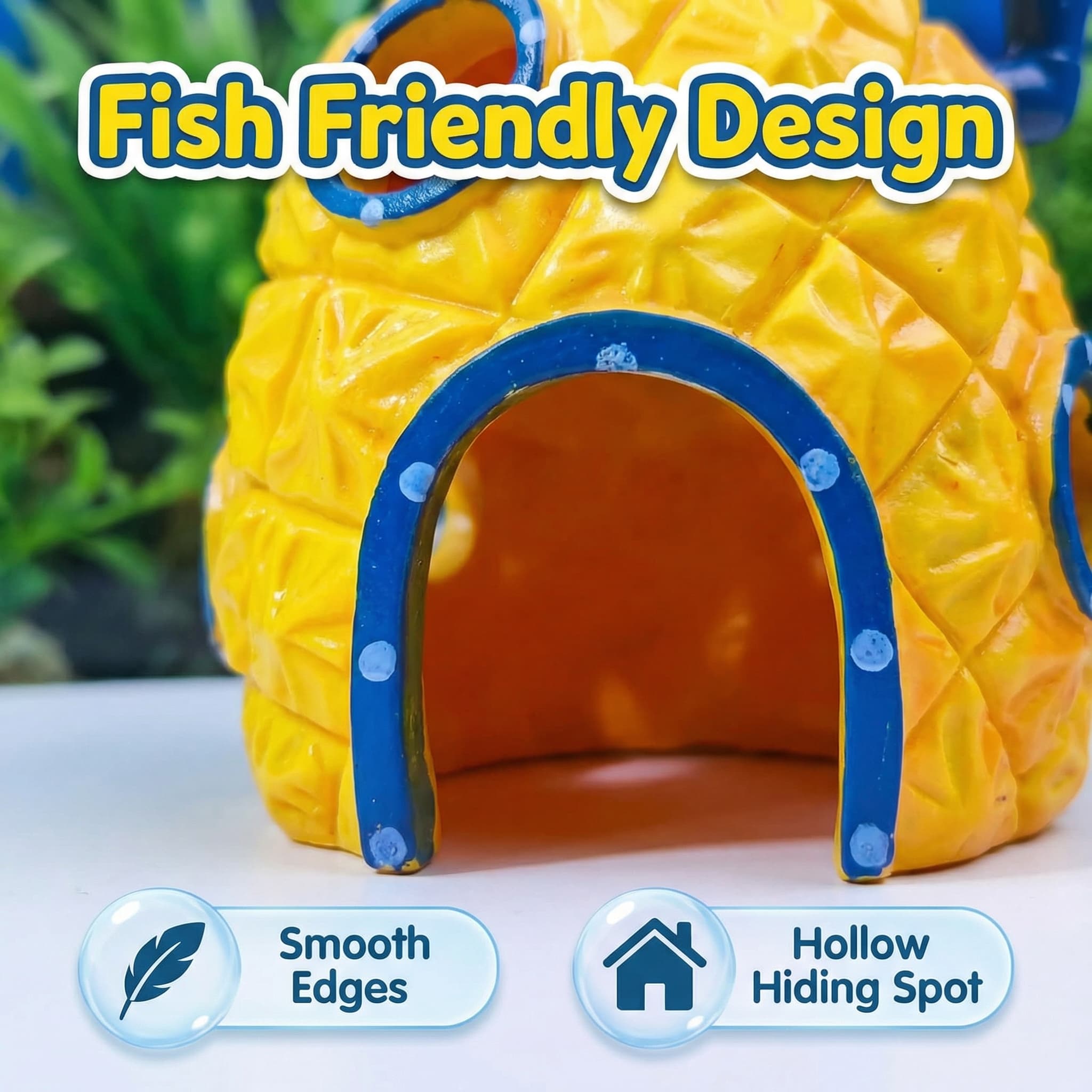 Décoration d'aquarium Pineappl - Aquarium Fish Hide avis et prix